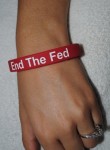 End The Fed wristband